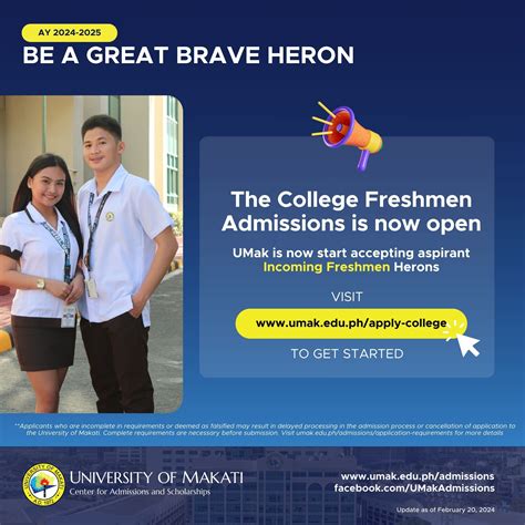 university of makati admission|IN CASE YOU MISSED IT: We're .